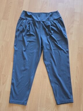 Athleta Slate Blue Track Joggers
